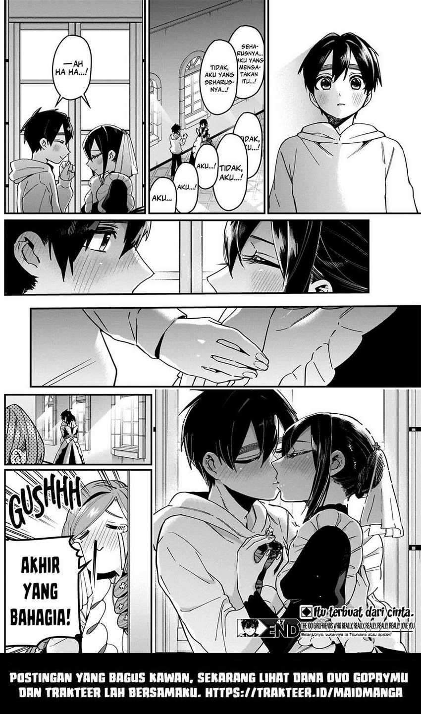 Kimi no Koto ga Dai Dai Dai Dai Daisuki na 100-ri no Kanojo chapter 47